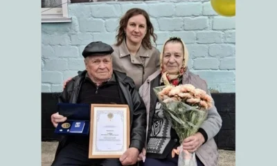 70-летнюю годовщину свадьбы отметила орловская пара