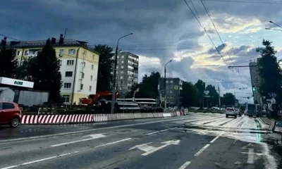 В Орле восстановлено движение по ул. 60-летия Октября