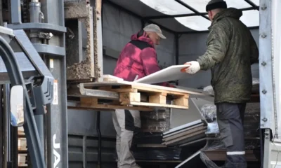 Фото 2. Орловский облсовет и Народный фронт отправили 20 тонн стройматериалов защитникам Отечества