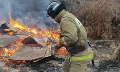В Орле сгорела дача