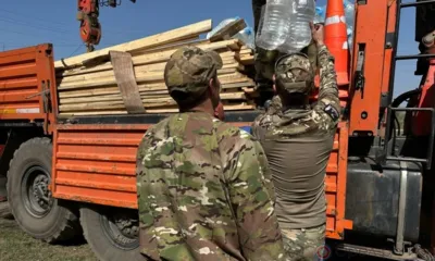 Орловщина доставила в зону СВО очередной груз и 20 тонн воды