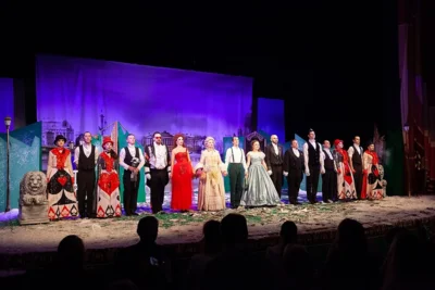 Фото 5. На большой сцене ОГАТ им. И. С. Тургенева с успехом прошёл спектакль «Пиковая дама»