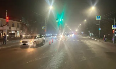 В Орле водитель Mazda сбила на переходе 70-летнего мужчину