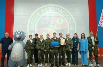 Фото 1. На Орловщине подвели итоги соревнований «Школа безопасности»