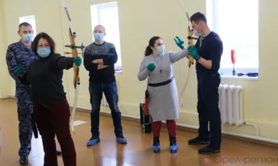 Орловские журналисты выявили лучшего в стрельбе из лука