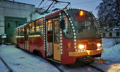 Новогодний транспорт в Орле выйдет в рейс 31 декабря