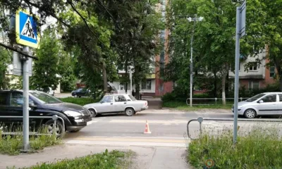 В Орле SsangYong на пешеходном переходе сбил женщину