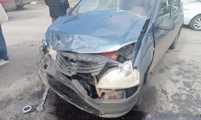 В Орле в ДТП на ул. Комсомольской пострадали три человека