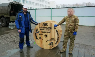Орловские бойцы СВО получили силовой кабель