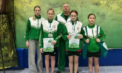 Орловские бадминтонисты завоевали на «Изумрудном кубке» семь медалей