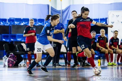 Орловчанки одержали уверенную победу в первом мачте первенства Черноземья по мини-футболу