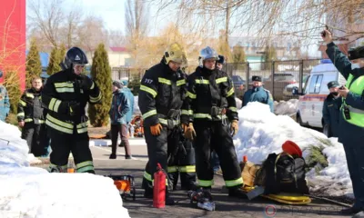Орловские спасатели принимают поздравления