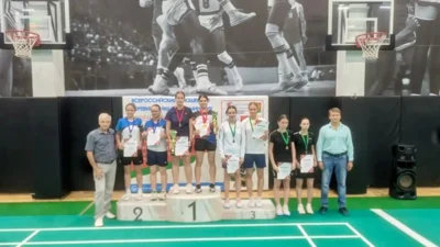 Фото 3. Орловцы выиграли четыре медали на первенстве Черноземья по бадминтону