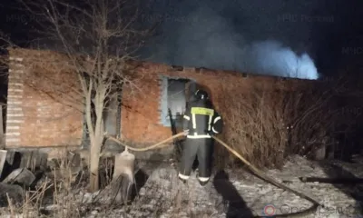 В Ливенском районе после пожара госпитализировали женщину