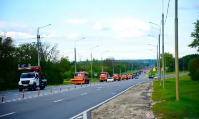 В Орёл прибыло 60 единиц дорожно-коммунальной техники
