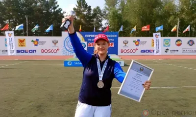 Орловчанка стала второй на первенстве России по стрельбе из блочного лука