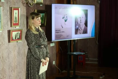 Фото 3. В музее писателей-орловцев открыли выставку, посвящённую 80-летию Николая Поснова