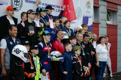 Фото 8. Орловцы выиграли четыре медали на чемпионате и первенстве Черноземья по картингу