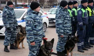 В центре Орла собрали правоохранителей