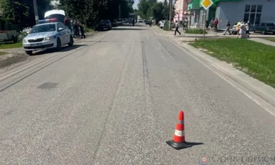 В Болхове 20-летняя девушка попала под колёса Mitsubishi