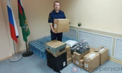 Орловское СУ СК отправило гуманитарный груз участникам СВО