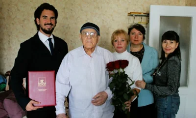 Орловец Александр Зотов отмечает 105-летие