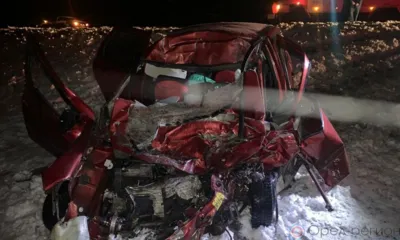 В тройном ДТП под Орлом погибла женщина, четверо детей госпитализированы