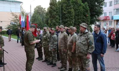 В зону СВО отправилась очередная группа орловцев