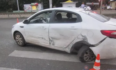 В Орле Hyundai Elantra на встречке протаранил Kia Rio