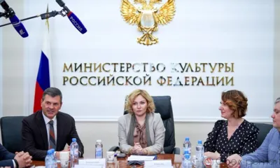 Победитель конкурса «Лидеры России» Роман Богатырёв представил свой проект министру культуры РФ Ольге Любимовой