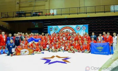 Орловцы стали победителями чемпионата России по самбо среди мастеров