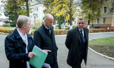 Первый замминистра здравоохранения России Виктор Фисенко посетил Орловскую областную клиническую больницу