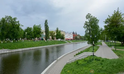В Орле приступили к уборке набережных