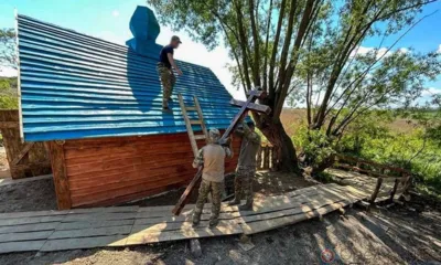 Орловские верующие совместно с бойцами СВО восстановили святой источник в ЛНР
