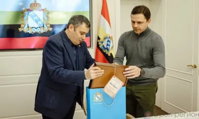 Губернатор Орловской области встретился с Александром Хинштейном