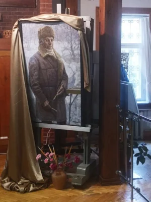 Фото 2. В Орле отметили 110-летие со дня рождения художника Андрея Курнакова