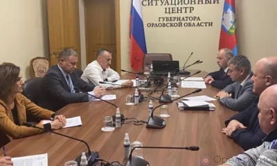 В администрации Орловской области обсудили ход работ на объектах нацпроекта «Жильё и городская среда»