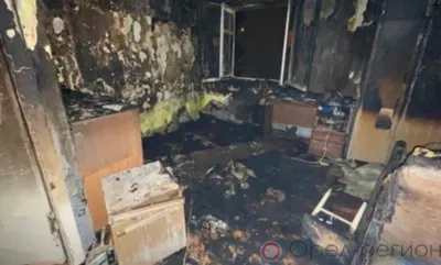 СК проводит проверку по факту гибели мужчины при пожаре в Мценске