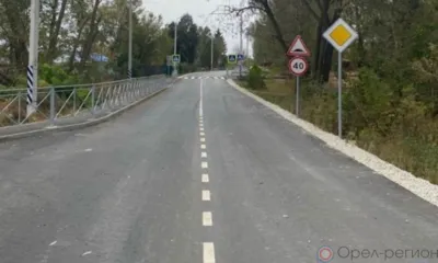 В Орловском МО сдали дорогу по ул. Центральной в д. Шепино