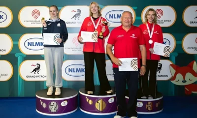 Орловчанки триумфально выступают на открытом Кубке страны по пулевой стрельбе