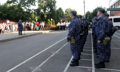 Сводный отряд орловских полицейских отправился в служебную командировку на Северный Кавказ