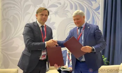 Подписан план мероприятий по развитию сотрудничества между правительствами Орловской и Воронежской областей