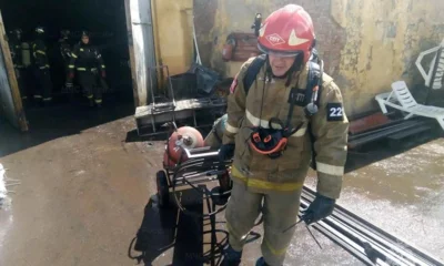 Фото 1. В Орле пожарные предотвратили взрыв газа