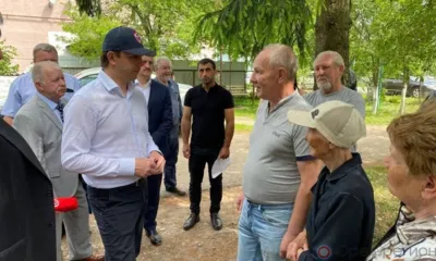 Андрей Клычков побывал в Глазуновском районе