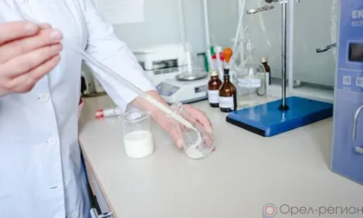 Ливенская ветеринарная лаборатория нашла в молоке соматические клетки