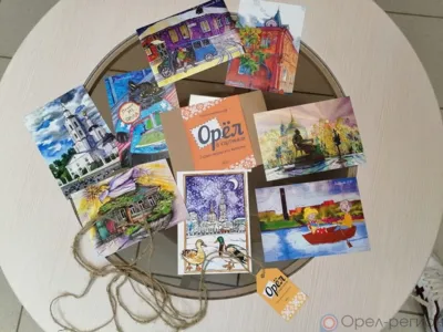 Орёл в открытках