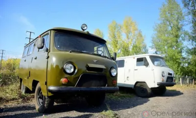 Орловским бойцам Росгвардии передали два УАЗа для нужд СВО