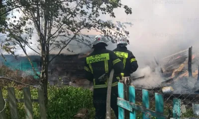 В Орле при пожаре пострадала женщина