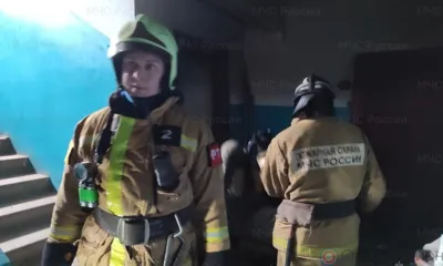 Из-за сварочных работ в Ливнах произошёл пожар в многоэтажке