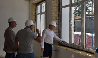 Леонид Музалевский проинспектировал ход капремонта школы №32 города Орла